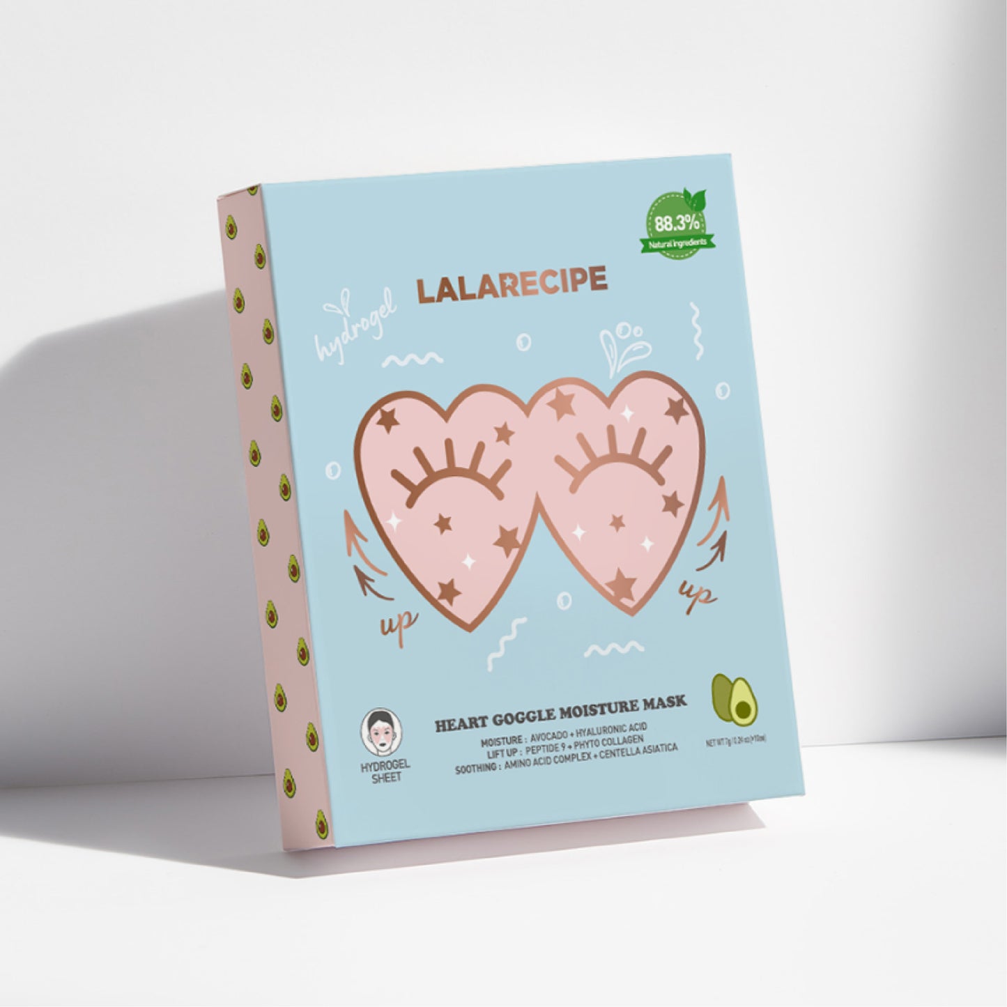 Lalarecipe Avocado Heart Moisture Mask 7g