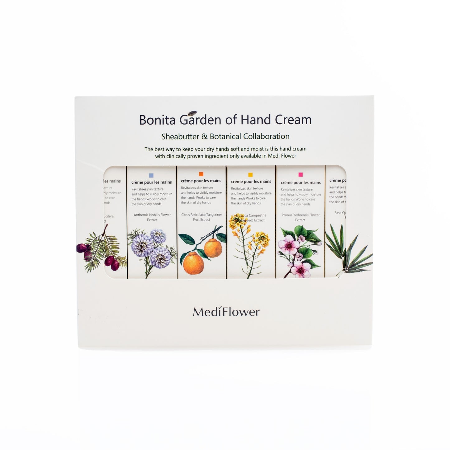 MediFlower Bonita Garden Hand cream set 75g ea