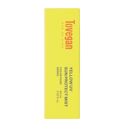 Tovegan Colorfood Series Yellow UV Sun Protect Mist SPF50+ PA+++ 60 ml