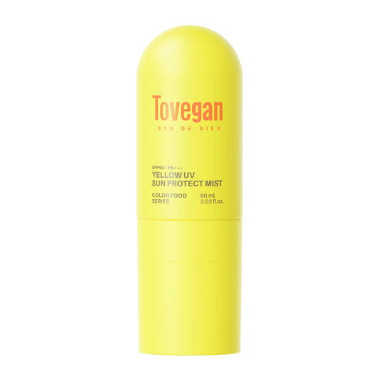 Tovegan Colorfood Series Yellow UV Sun Protect Mist SPF50+ PA+++ 60 ml