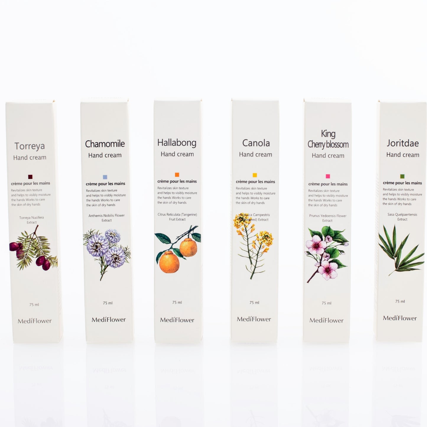 MediFlower Bonita Garden Hand cream set 75g ea