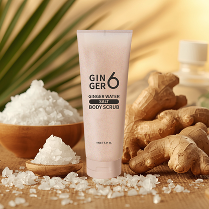 Ginger6 Water Salt Body Scrub 180g
