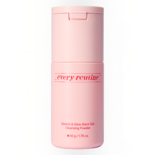 Every Routine Stretch & Glow Black Salt Cleansing Powder (50g)