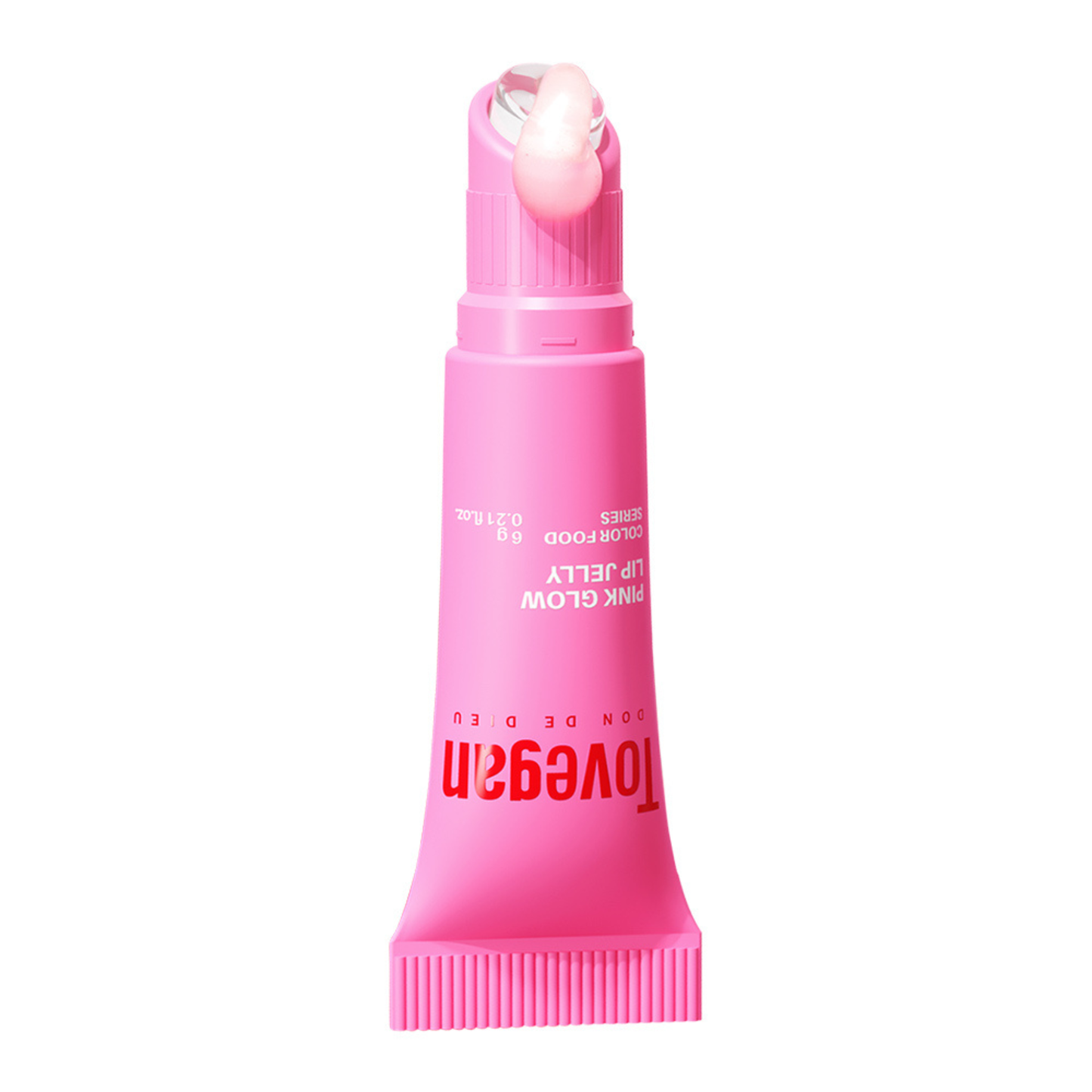 Tovegan Color Food Series Pink Glow Lip Jelly