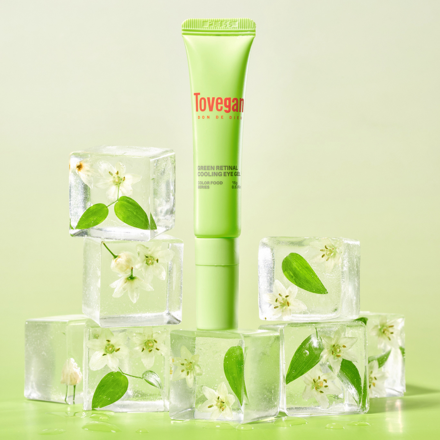 Tovegan Color Food Series Green Retinal Cooling Eye Gel