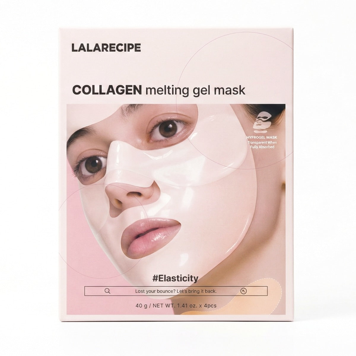 Lalarecipe Collagen Melting Gel Mask 4 x 10g