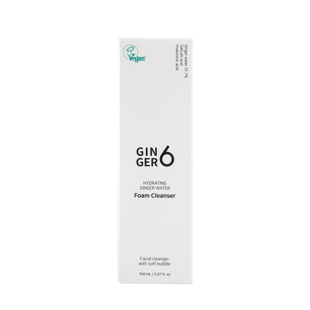 Ginger6 Hydrating Foam Cleanser 150ml