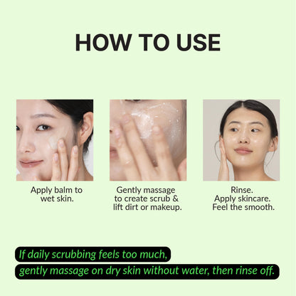 RETURNU Pore Shooter Gommage Cleansing Balm