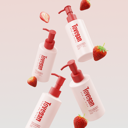 Tovegan Pink Pure Berry Cleansing Milk 150ml