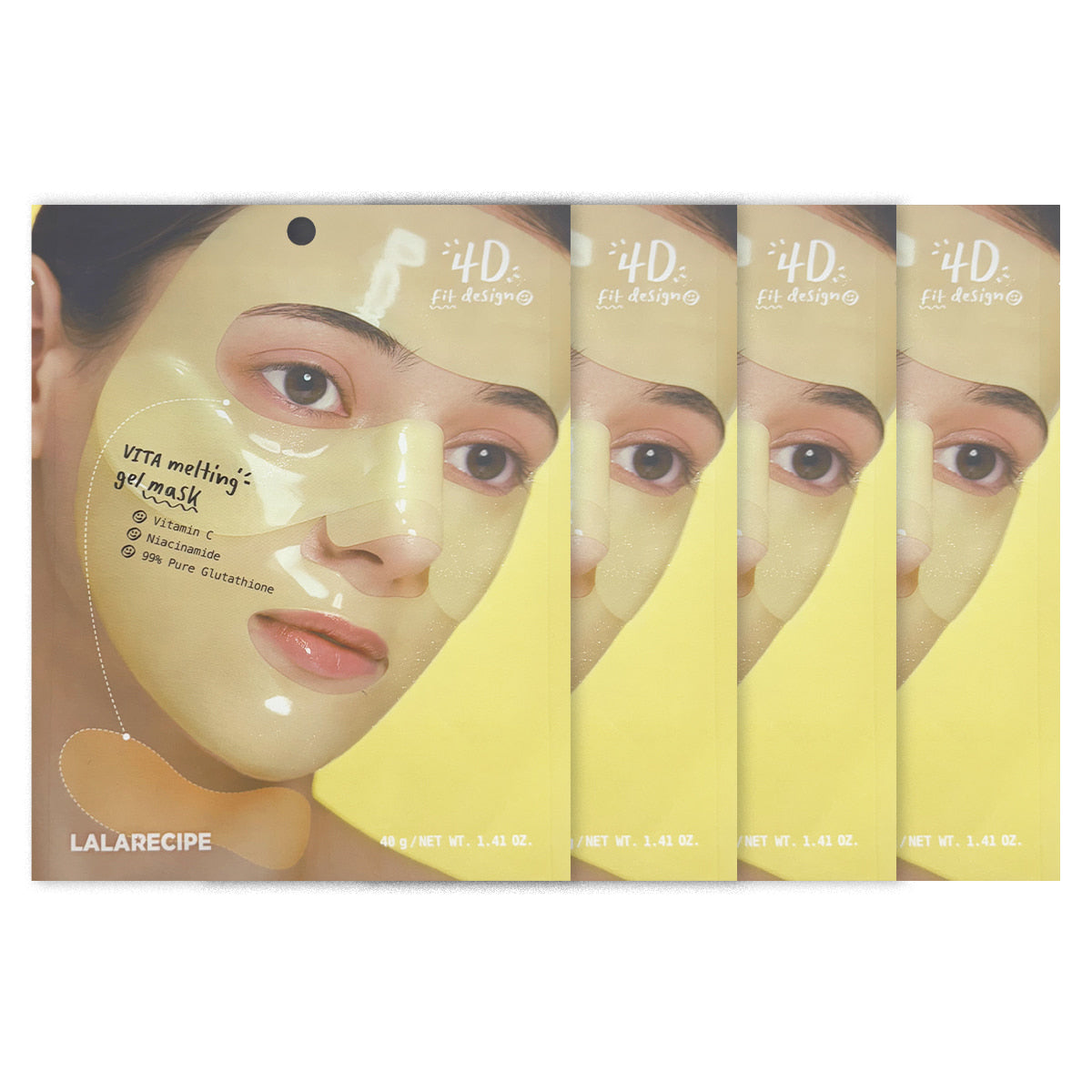 Lalarecipe Vita Melting Gel Mask 4 x 10g