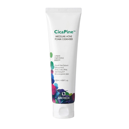 Aberede Cicapine Micellar Acne Foam Cleanser 120ml