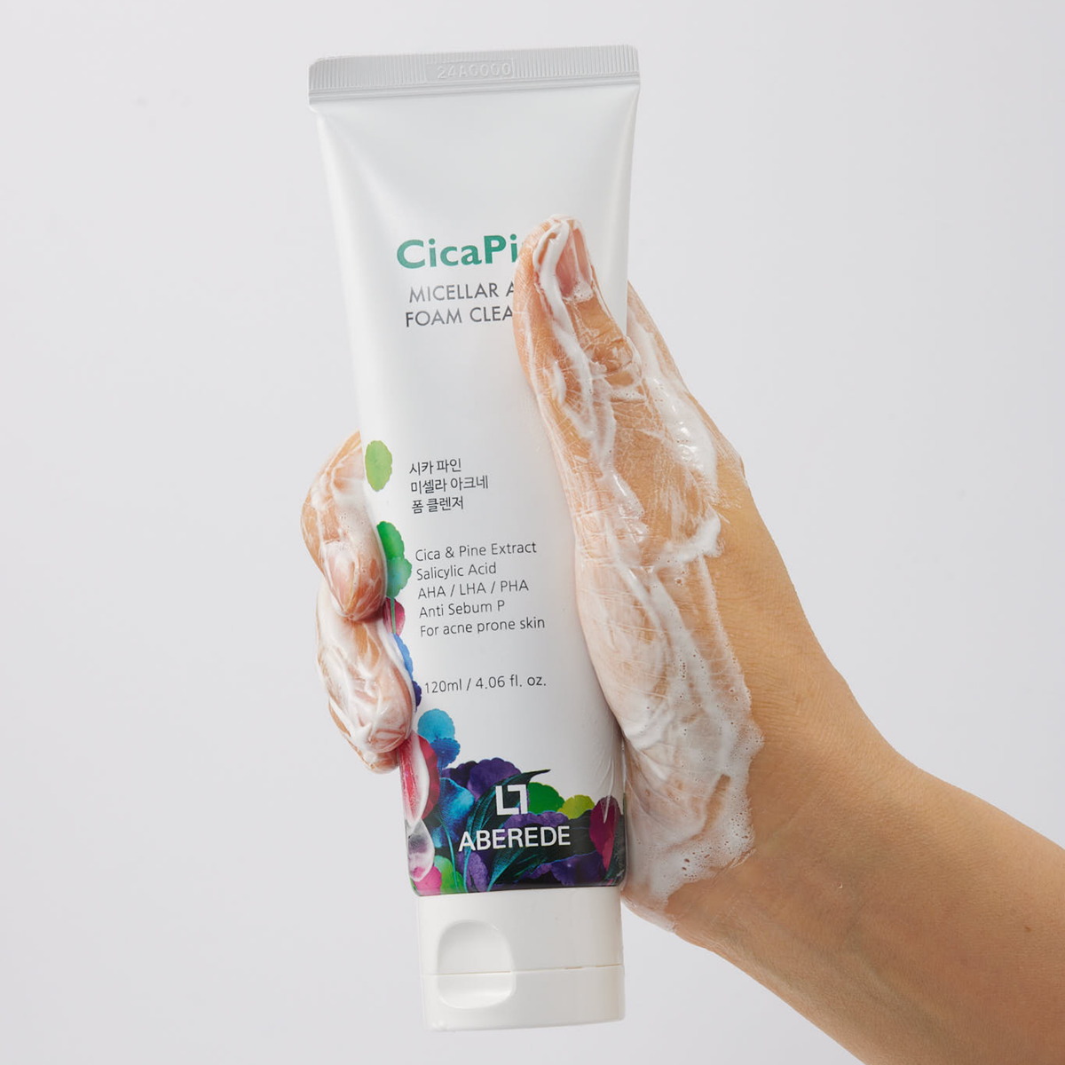 Aberede Cicapine Micellar Acne Foam Cleanser 120ml