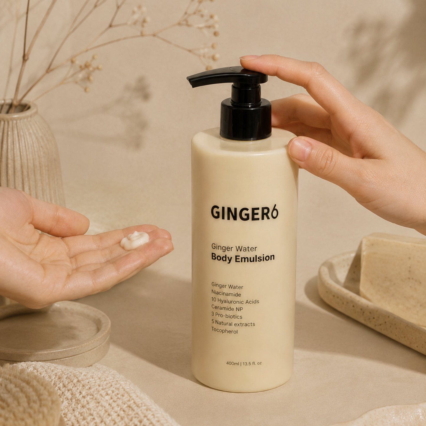 Ginger6 Water Body Emulsion 400ml